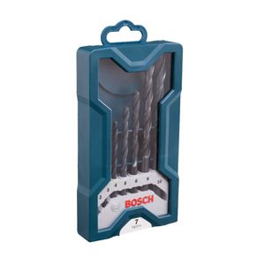 Jogo de Brocas Para Metal Mini X-Line 2,0-10,0 Mm com 7 Unidades Bosch