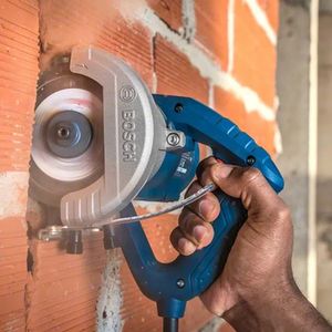 Serra Mármore 1500W 127V GDC 150 com Maleta e 2 Discos Bosch