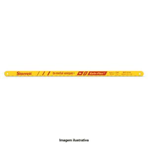 Serra Manual Safe-Flex Aço Rápido 12"x1/2" 18 Dentes Amarela Starrett