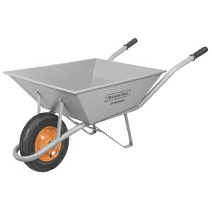 Carro De Mão Metálico Extraforte Caçamba Cinza Tramontina