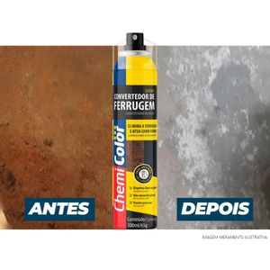 Convertedor De Ferrugem 100ml Chemicolor