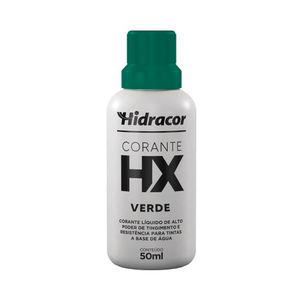Corante Base Água 50 Ml HX Verde Hidracor