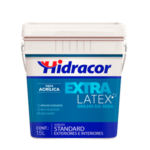 Tinta Acrílica Seda Extralatex Palha 15 Litros Hidracor