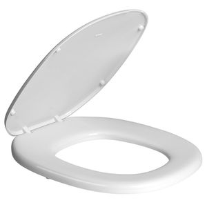 Assento Sanitário Plastico Branco Aspen/Fast  Deca