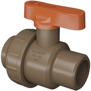 Registro Esfera Hidráulico Com União 25 Mm Fortlev