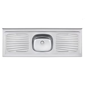 Pia De Apoio New Raggi 40 Em Aço Inox 150x52 Cm Tramontina