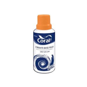 Corante Líquido Base Água Ocre 50ml Coral