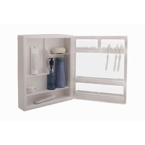 Armário Versátil de Sobrepor Para Banheiro A41 35,5x30,5x10 Cm Branco Astra