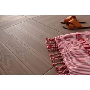 Porcelanato Deck Greige Externo 60x60 Cm 1,80 M² Eliane