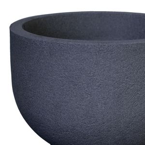 Vaso Redondo Decore 33 Grafite Japi