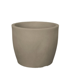 Vaso Decorativo Liso Redondo Macchiato JVURMA33 Japi