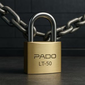 Cadeado Tradicional Latão 50 Mm Pado