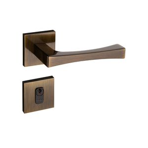 Fechadura Externa Roseta Zamac Vivaldi  885-90E Bronze Oxidado 55 Mm Pado