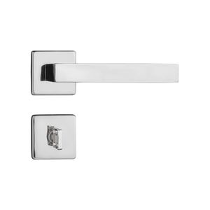 Fechadura Barra de Roseta Cromada 940-90B Inox Polida 40 Mm Pado
