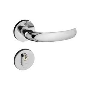 Fechadura Externa Zamac Concept Roseta 406E Cromada 40 Mm Pado