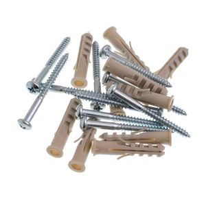 Parafuso Phillips Cabeça Panela Com Bucha Anel 6 Mm 10 Unidades Bemfixa