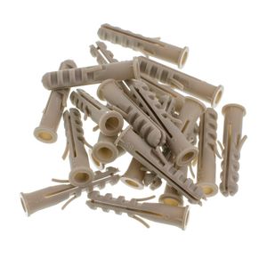 Bucha De Nylon Com Anel 6 Mm 20 Unidades Bemfixa