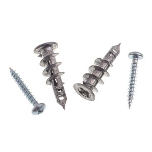 Bucha Rápida 38 Mm Metal Para Drywall 2 Unidades Bemfixa