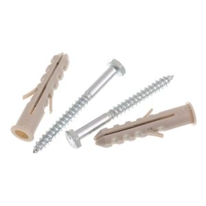 Parafuso Sextavado Rosca Soberba Com Bucha 8 Mm 2 Unidades Bemfixa
