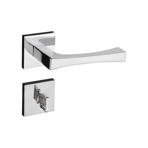 Fechadura Para Banheiro Roseta Zamac Vivaldi  885-90B Cromado 55 Mm Pado