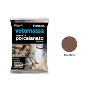 Rejunte Porcelanato Marrom 1 Kg Votomassa