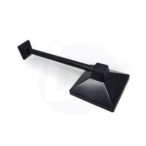 Chuveiro ART 6" Preto Quadrado 117 Lumar