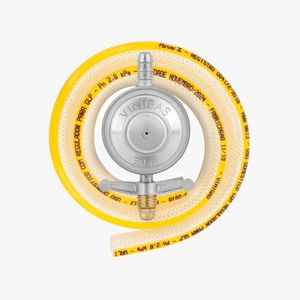 Regulador De Gás 1Kg/h Com Mangueira 80cm Vinigás