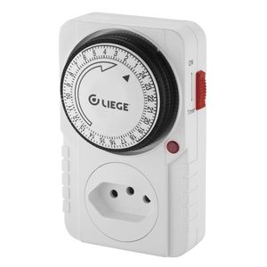 Timer Analógico Para Tomada 101095 Liege