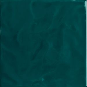 Pastilha 20x20 Cm Verde Musgo Onda Brilhante 1,48 M² Eliane