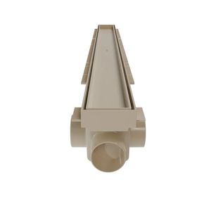 Ralo Linear Com Grelha Oculta 70 Cm Bege Astra