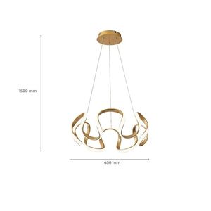 Luminária Pendente Bivolt 48W LP-022D 5645 Nitrolux