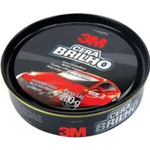 Cera Brilho Automotiva Em Pasta 200 G 3M
