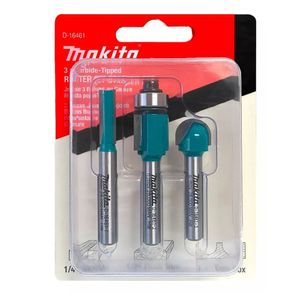 Conjunto de Fresas 3 Peças D-16461 Makita