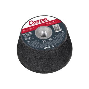 Rebolo Cônico 100x50mm G120 Cortag