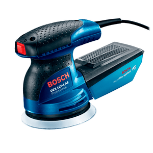 Lixadeira Orbital GEX 125-1 AE 250W 127V Com Disco de Lixa Bosch