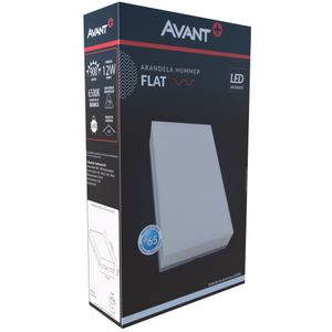 Arandela Hummer Flat 12W 6500K Bivolt Avant