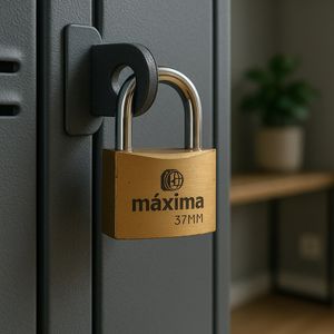 Cadeado 37 Mm LTMAX21604 Máxima