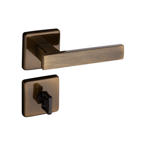 Fechadura Zm Concept Roseta Bronze Oxidado 408B Pado