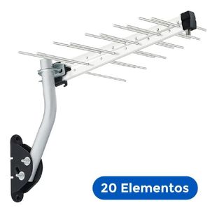 Antena Digital Externa UHF 20 Elementos Aquário