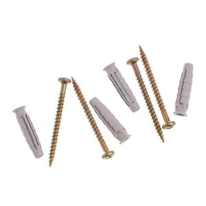Parafuso Philips Cabeça Panela Com Bucha de 6 Mm 4 Unidades Bemfixa