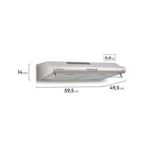 Depurador de Parede Filtro Lavável (DE80X) 127 Volts Electrolux