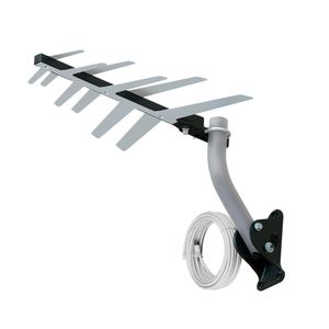 Antena Digital Externa Com Cabo 10 Metros DTV1500 Aquário