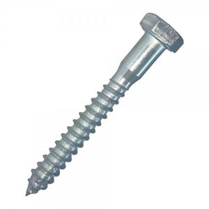 Parafuso Sextavado Rosca Soberba Zincado Branco 1/4x60" Ciser