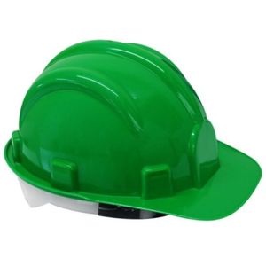Capacete de Proteção Verde com Carneira 62537 Worker