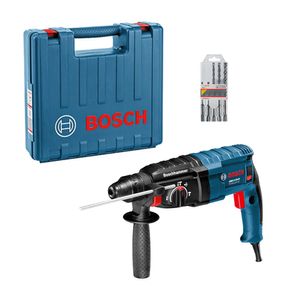 Martelete Perfurador GBH 2-24 D 820W 127V Com 5 Brocas e Maleta Bosch