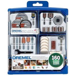 Kit para Mini Retifica 710-RW2 para Uso Geral 160 Peças Dremel