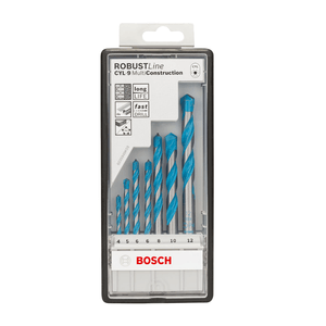 Conjunto De 7 Brocas Multifunções MultiConstruction Bosch
