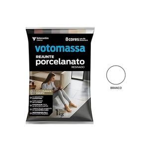 Rejunte Porcelanato Branco 1kg Votomassa