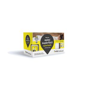 Rejunte Epóxi Superfácil Marrom Café 1 Kg Quartzolit