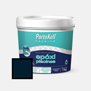 Rejunte Epóxi Piscina Azul Cobalto 1 kg PortoKoll